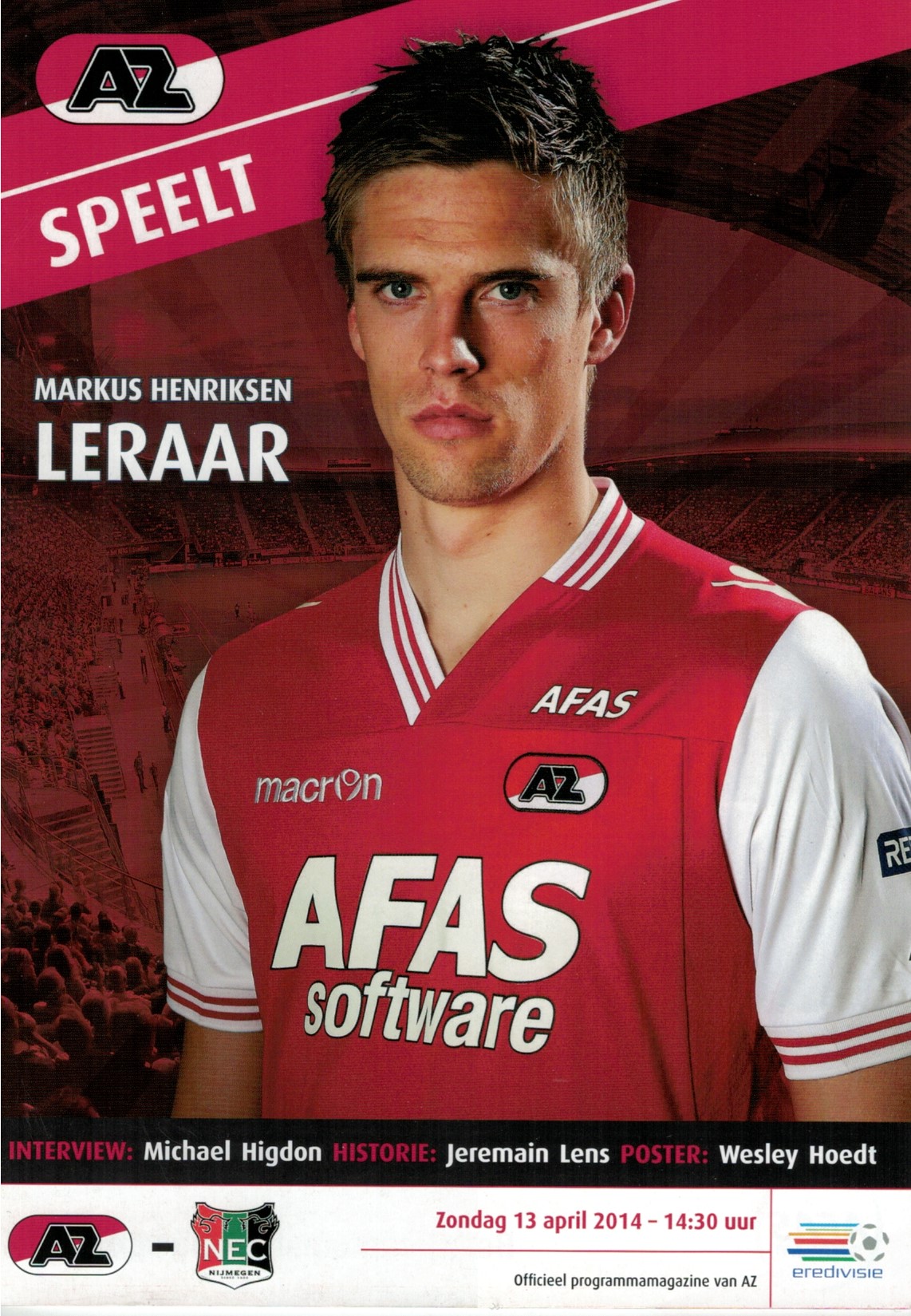 AZ Programma 13-apr-2014 NEC thuis